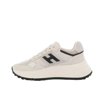 HOGAN Hi Fi Low Top Casual Shoes Women's Greige