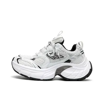 MVA Anti Slip Wear Resistant Breathable Impact Resistant Lightweight Low Top Chunky Sneakers Unisex