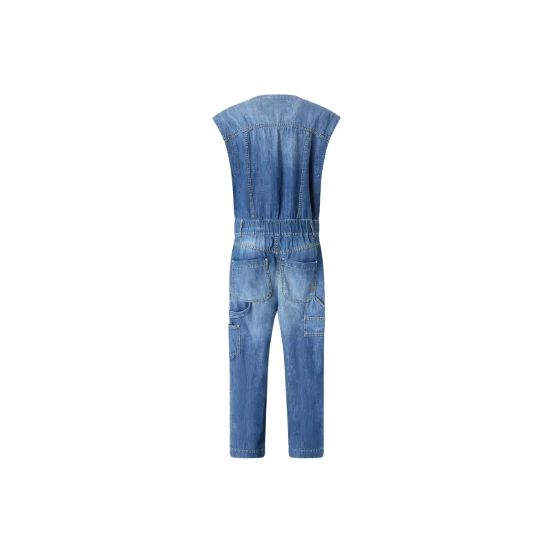 PINKO Denim Jumpsuit-1