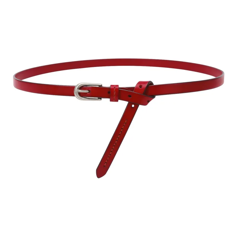CATELLES Top Grain Cow Leather Belts Women's 1.3cm-5