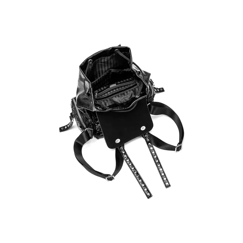 CLEVER& KETCH PU Backpack Regular Unisex Black/Gray-5