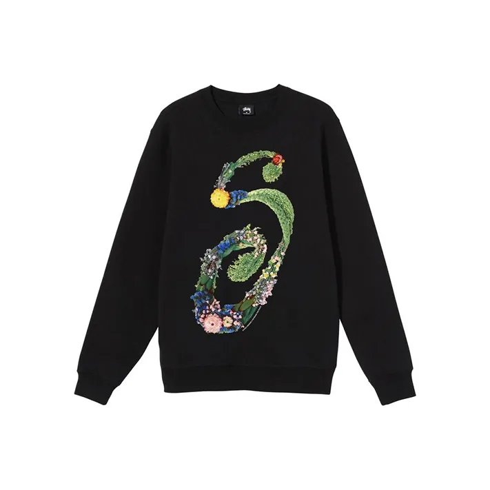 Stussy Floral S Crew-6