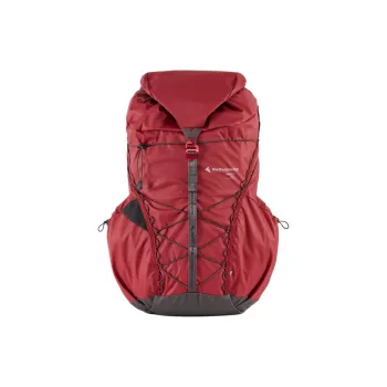 KLATTERMUSEN Mountaineering Bag, Outdoor Bag Recycled Polyamide 24L Red Unisex