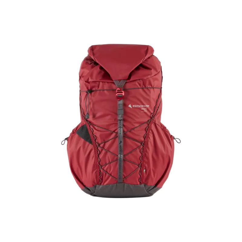 KLATTERMUSEN Mountaineering Bag, Outdoor Bag Recycled Polyamide 24L Red Unisex-0