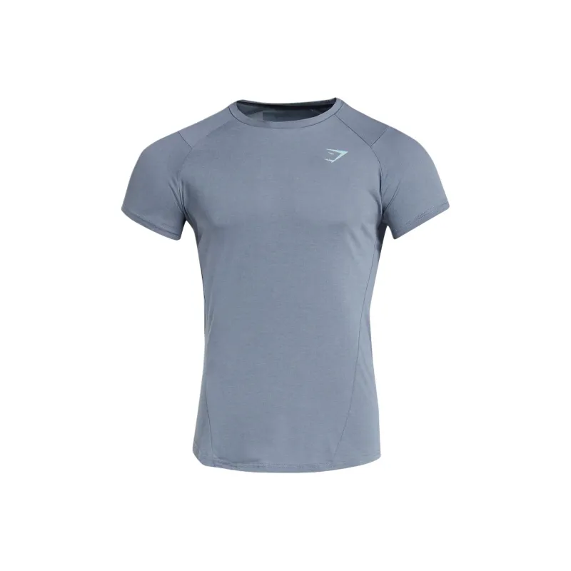 GYMSHARK Bold T-Shirt Men's Iron Blue-0