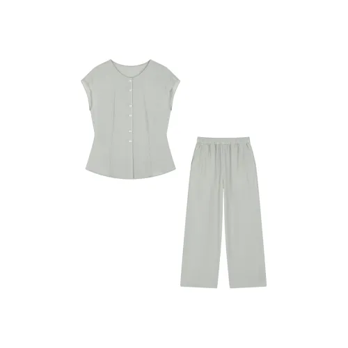 Mo Han Yi Mei Casual Suit Women's Mint Mamba