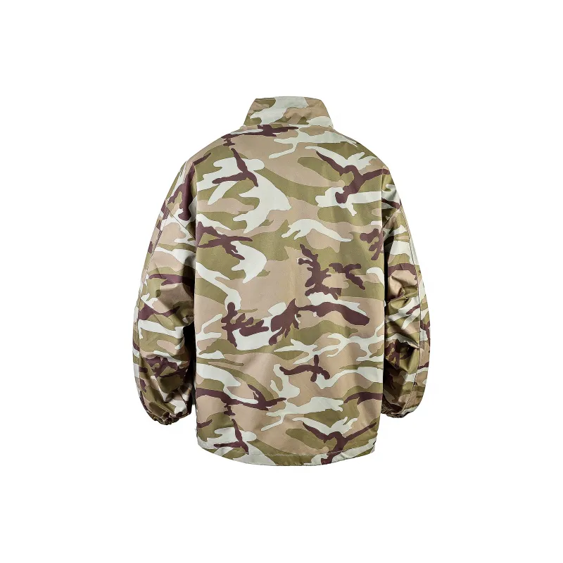 Magmode Jackets Coats Unisex Dirty Khaki-7