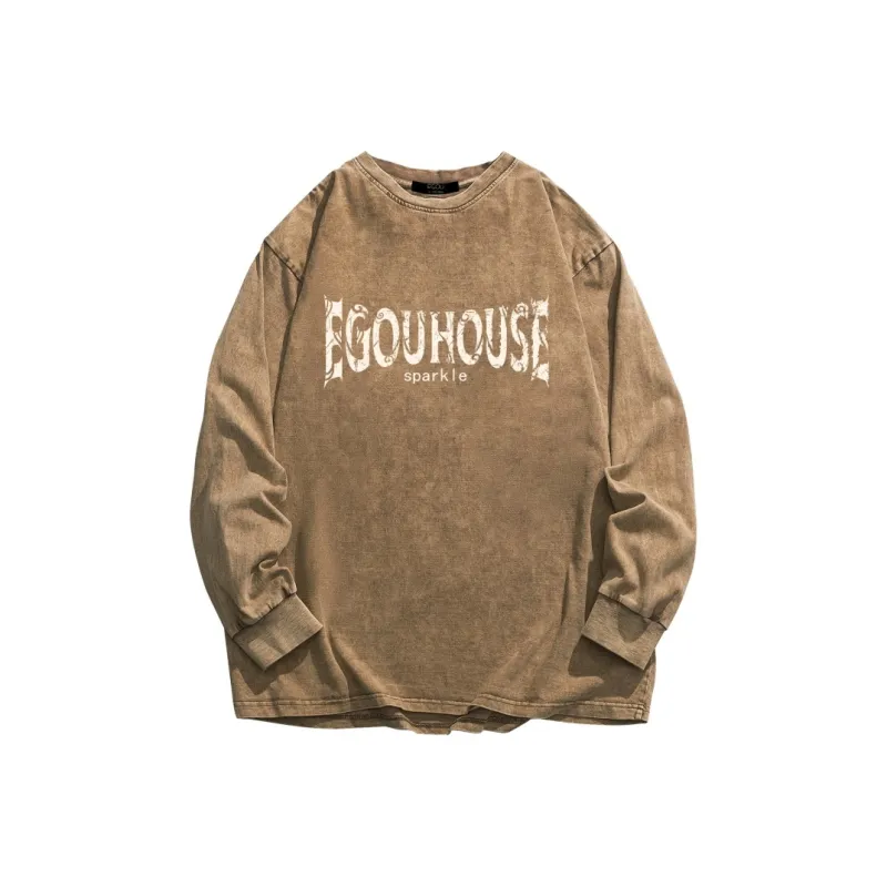 EGOU Long Sleeved T Shirts Unisex-7