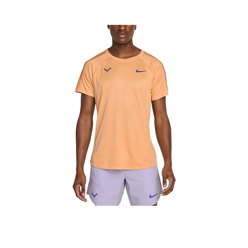 Nike Rafa Challenger Men's Nike Dri FIT Short Sleeve Tennis Top-0