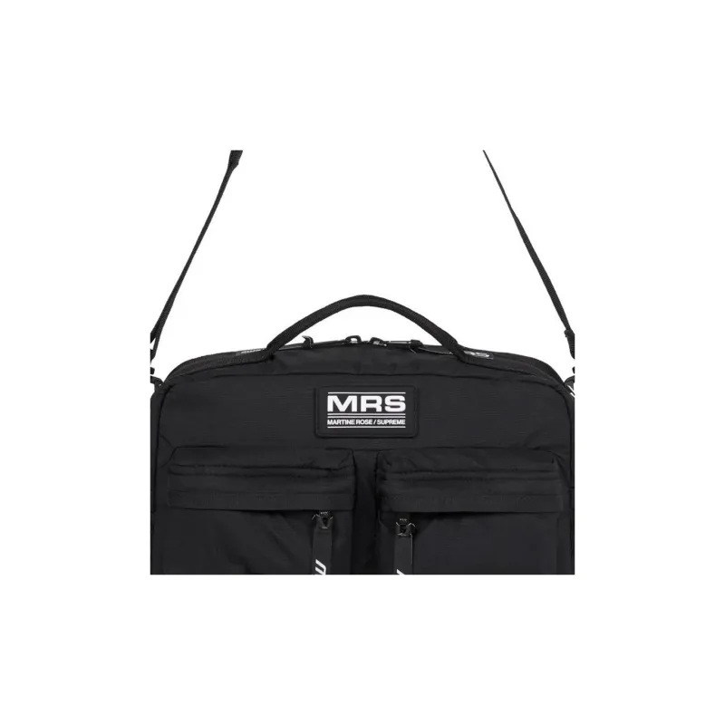 Supreme Nylon Crossbody One Shoulder Handbag Regular Unisex Black-3