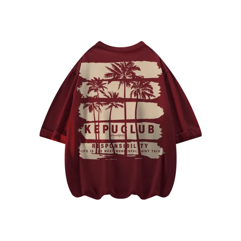 Kepu Short Sleeved T Shirts Unisex-18