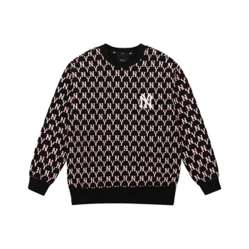MLB Old Flower Sweatshirt Unisex Black