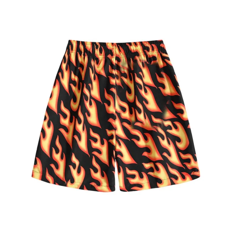 RASHOMONG Beach Shorts Unisex-9