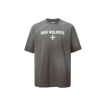 FIRE 2 COLD EGO Short Sleeved Unisex Gray
