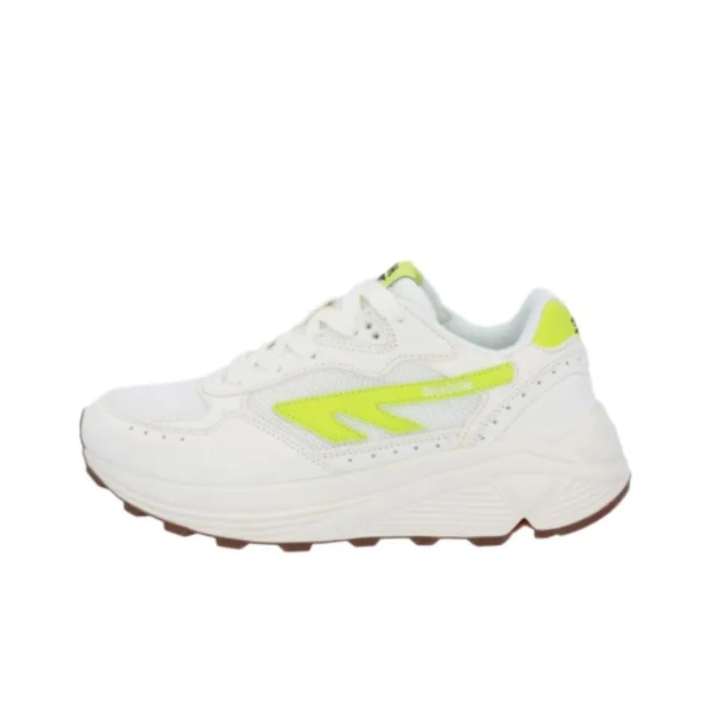 HI TEC Anti Slip Wear Resistant Low Top Casual Shoes Unisex White Green-0