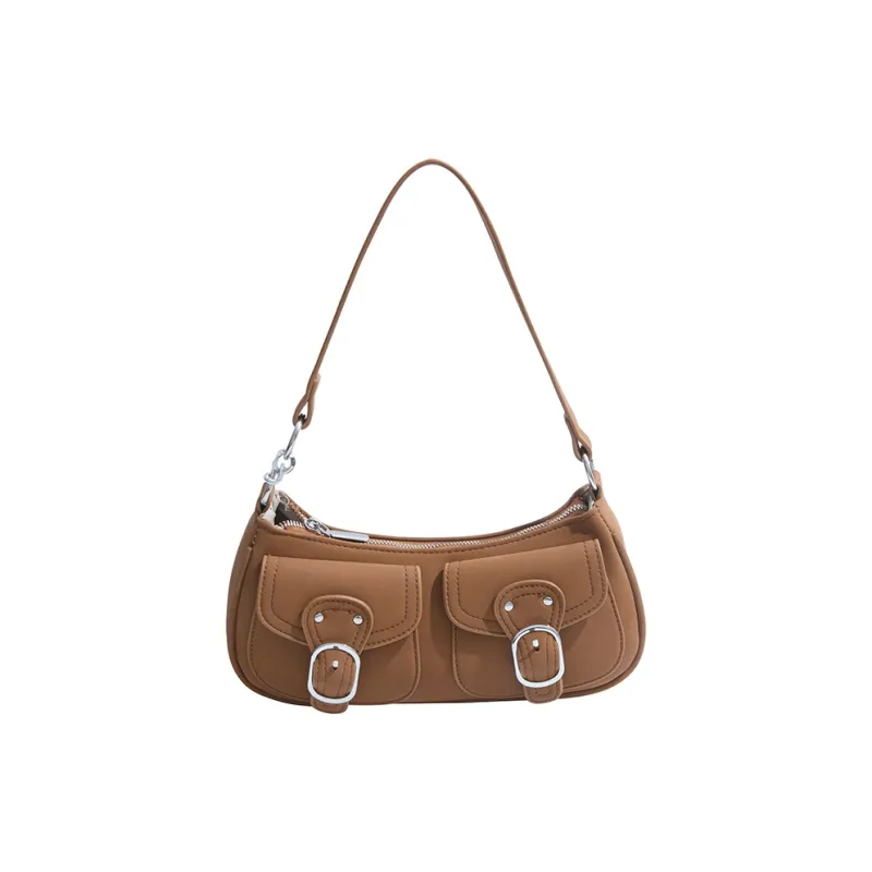 Morellybear PU Crossbody Bag Regular Women's Brown/Black/Pink/White/Khaki-0