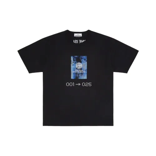 STONE ISLAND T Shirt Men's Black