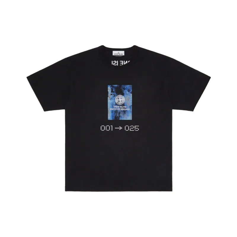 STONE ISLAND T Shirt Men's Black-0