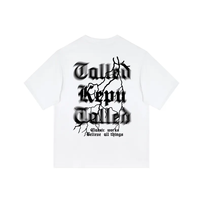 Kepu T Shirt Unisex Black Stamp Yellow-13