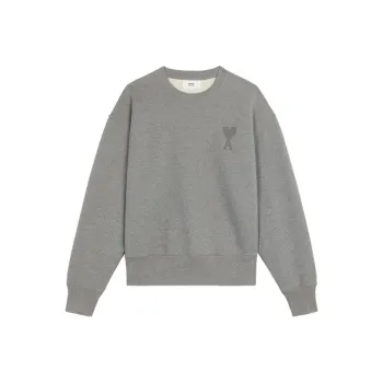 AMIPARIS Ami De Coeur Tonal Boxy Fit Crewneck