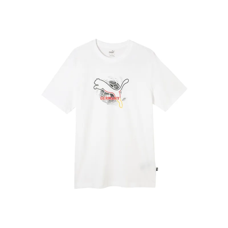 PUMA T-Shirts Men White-0