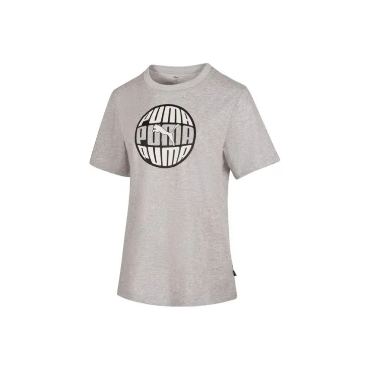 PUMA GRAPHICS T Shirt Men's Gray-0