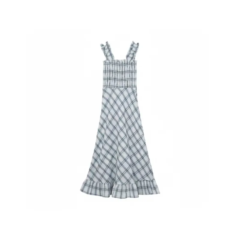 PUREIDOL Slip Dress Women's Blue-1
