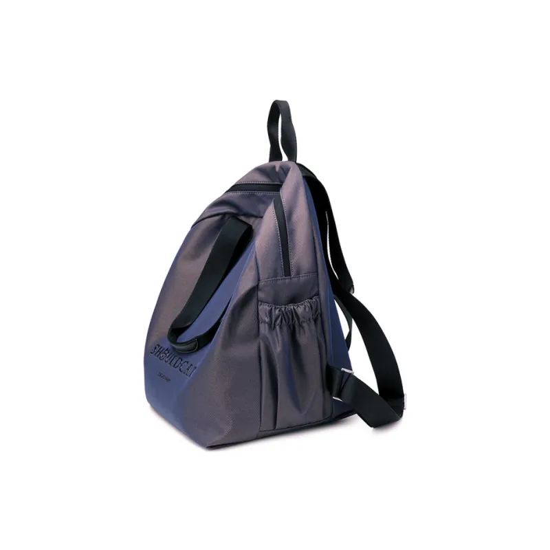 WINNER Polyester Portable Backpack Unisex Laser/Black-3