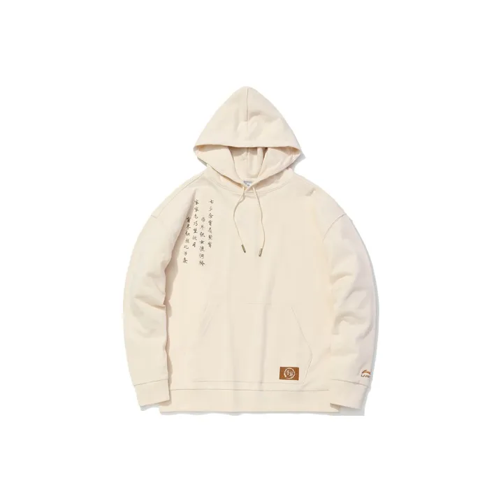 LINING Sweatshirts Men Swan White-0