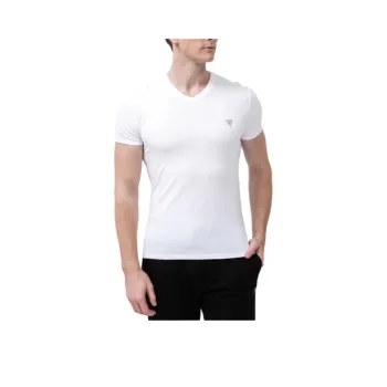 GUESS T Shirts Men White