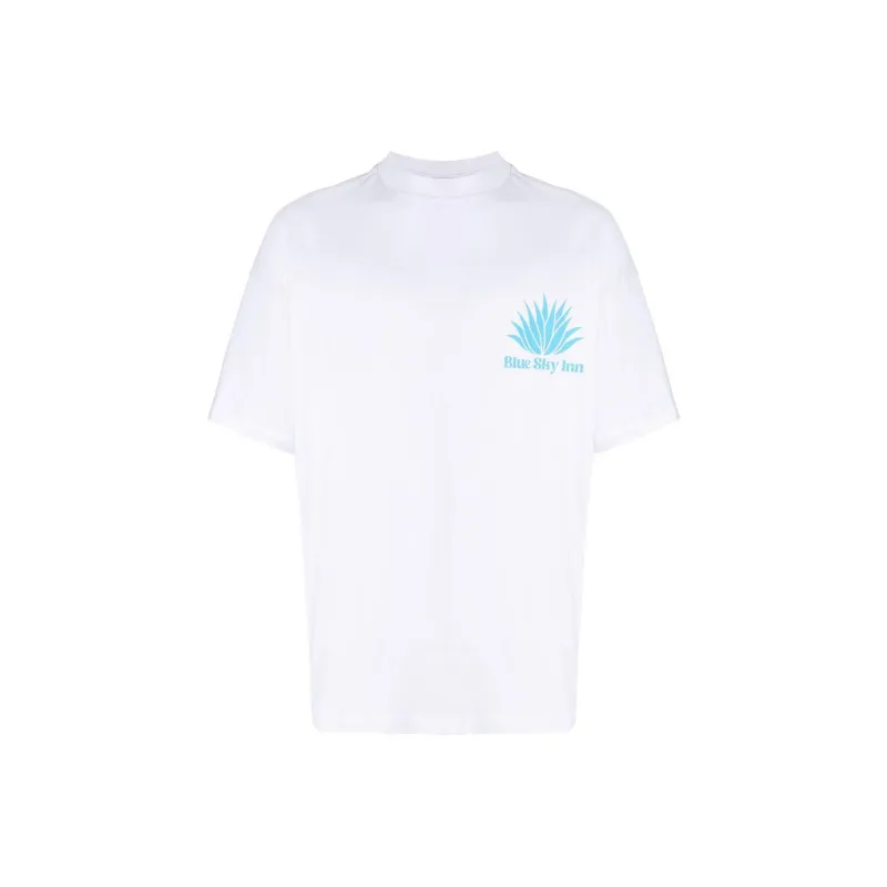 Blue Sky Inn Embroidered logo Cotton T shirt-0