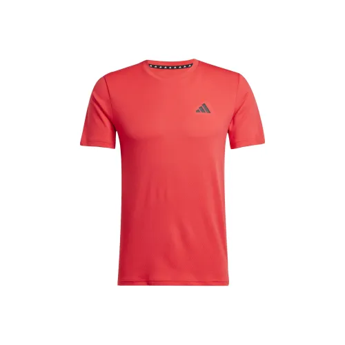 Adidas clothing Pull T Shirts Men Red