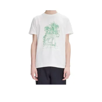 A.P.C Graphic Printed Crewneck T Shirt