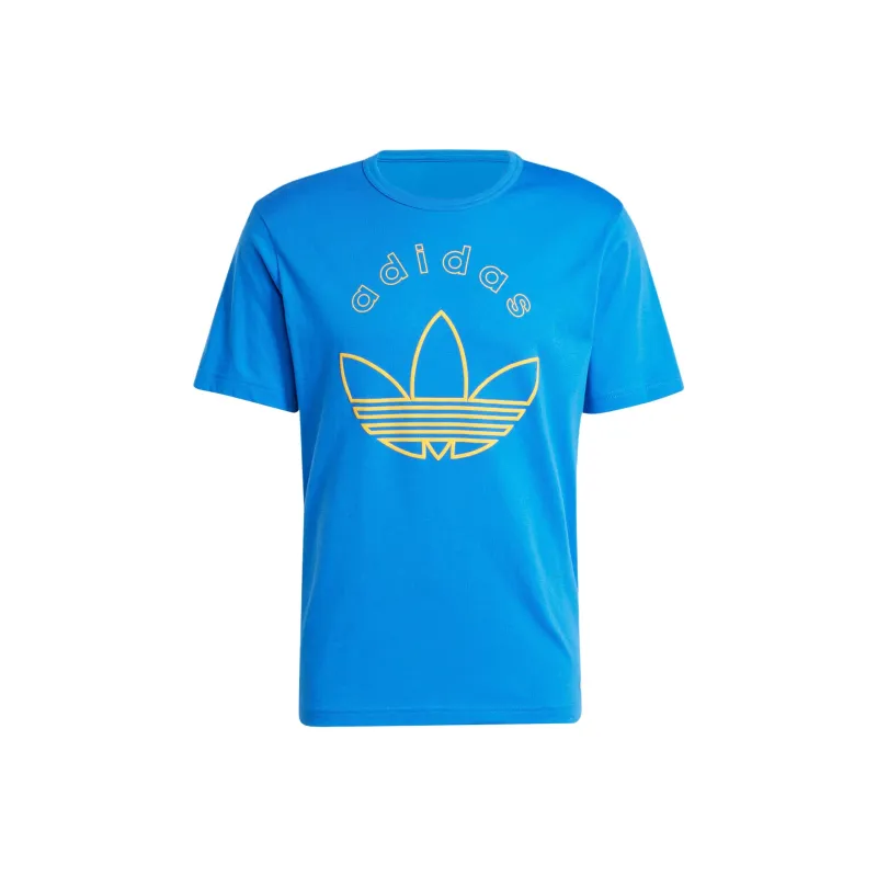 Adidas T-Shirts Men Blue-0