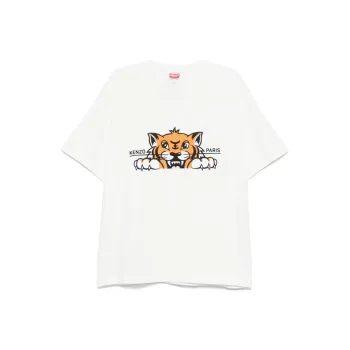KENZO Gots Happy Tiger Crewneck T Shirt