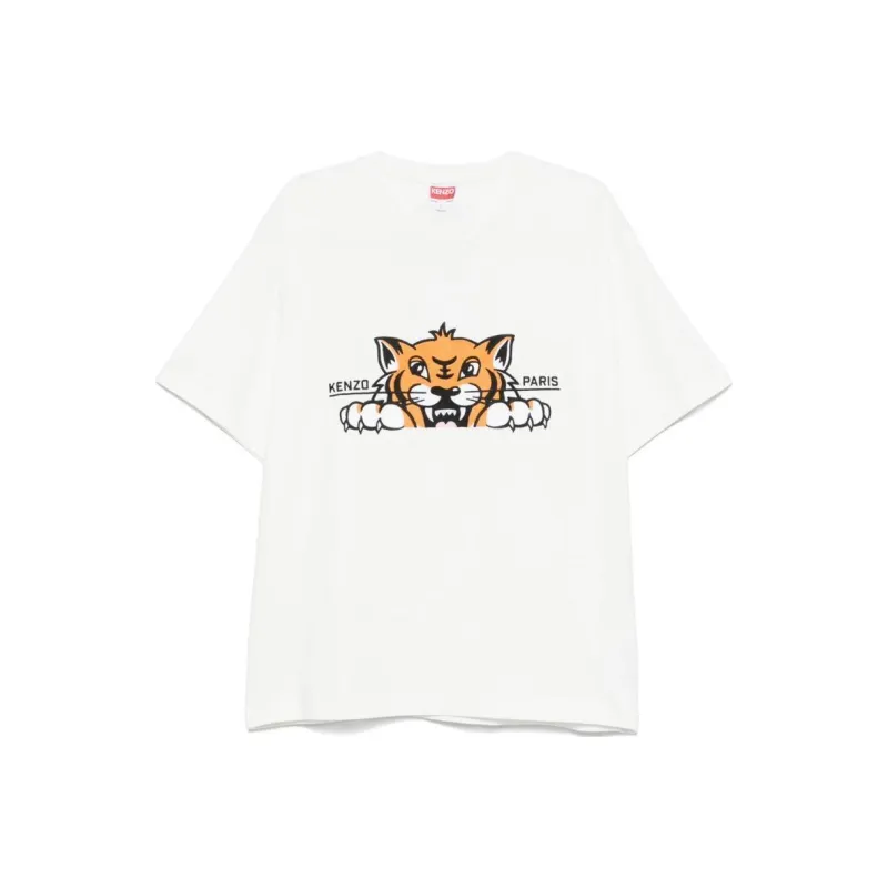 KENZO Gots Happy Tiger T shirt-0