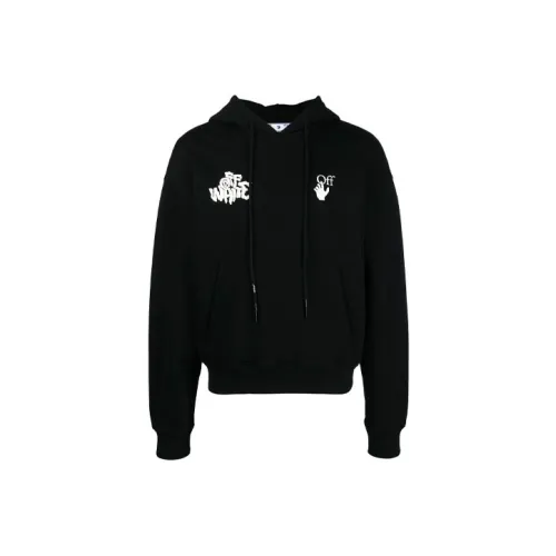 OFF WHITE Red Tongue Hoodie