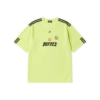 Nerdy T Shirts Men Lime Gray