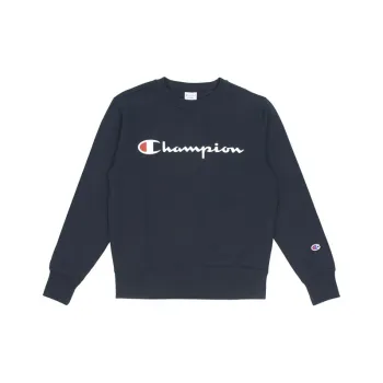 Champion Sweatshirts Unisex Navy Blue