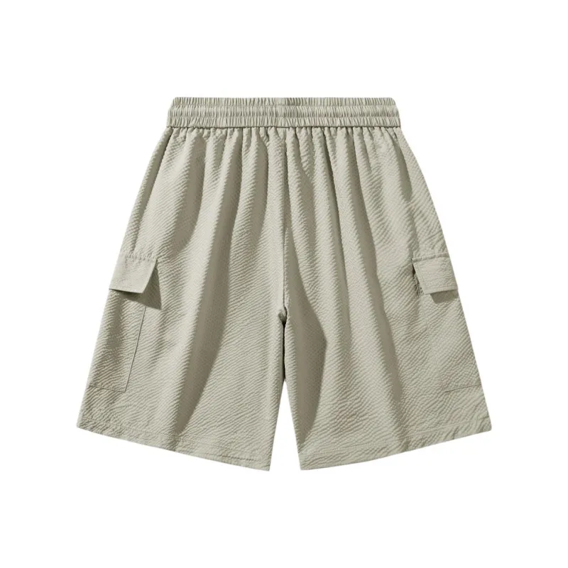 NOTFORMAD Casual Shorts Unisex Gray-5