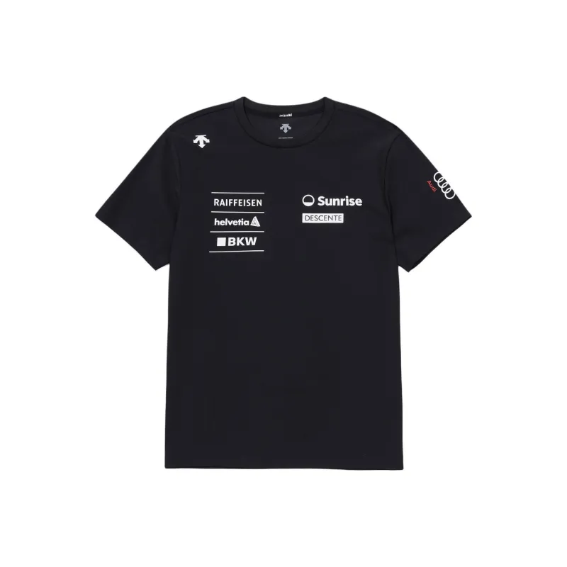 DESCENTE SWISS SKI T Shirts Unisex-2