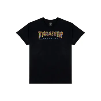 Thrasher T-Shirts Unisex Black