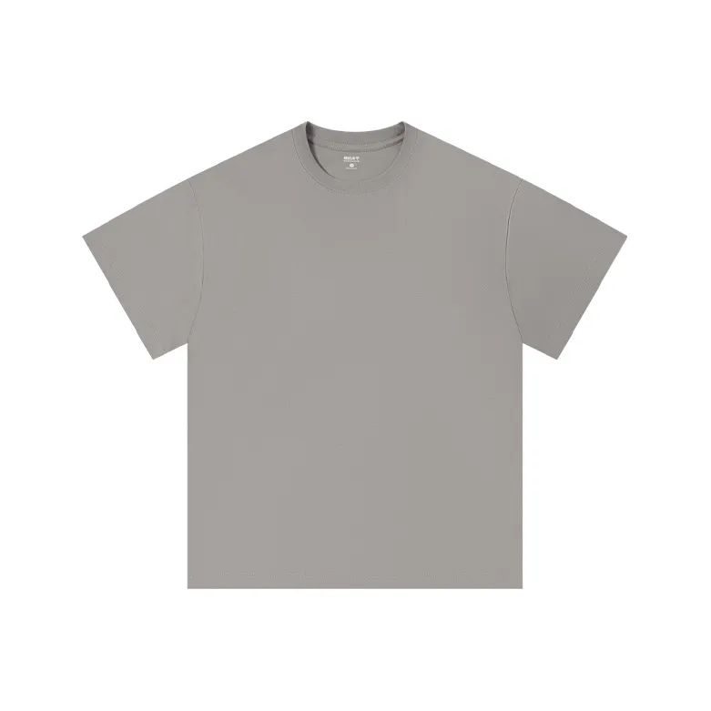 MIANDEMEIXUE Loose Fit Casual Inner Short Sleeved T Shirt Unisex Solid Color-30