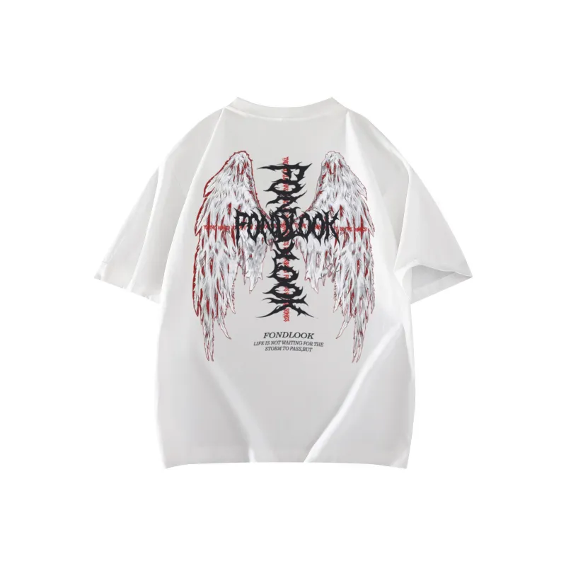 FONDLOOK T Shirts Unisex-6
