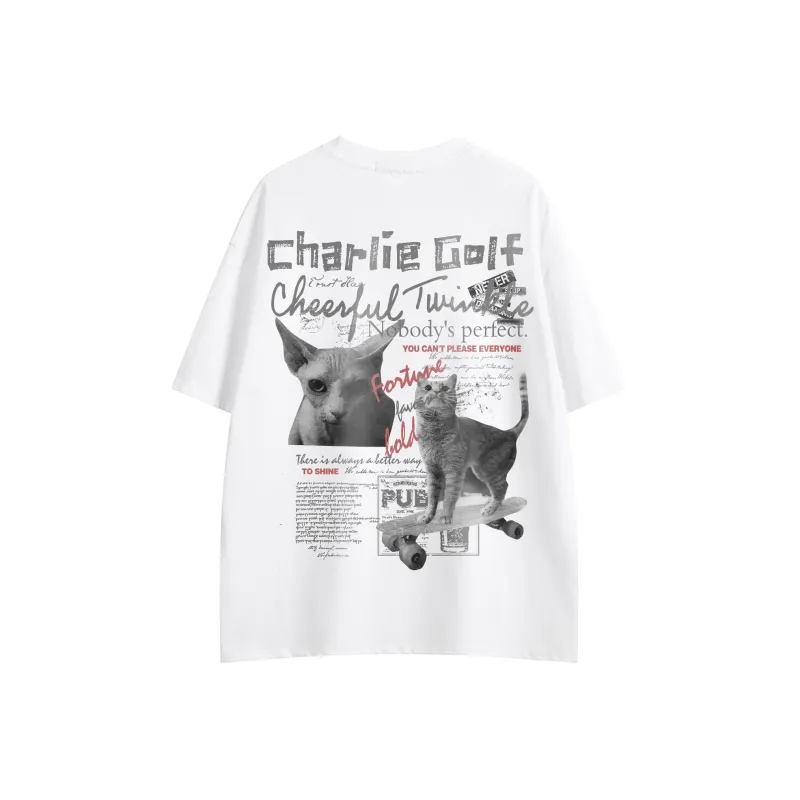 CHARLIE GOLF T Shirts Unisex-3