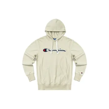 Champion Hooded Regular Sweatshirt Unisex Light Khaki