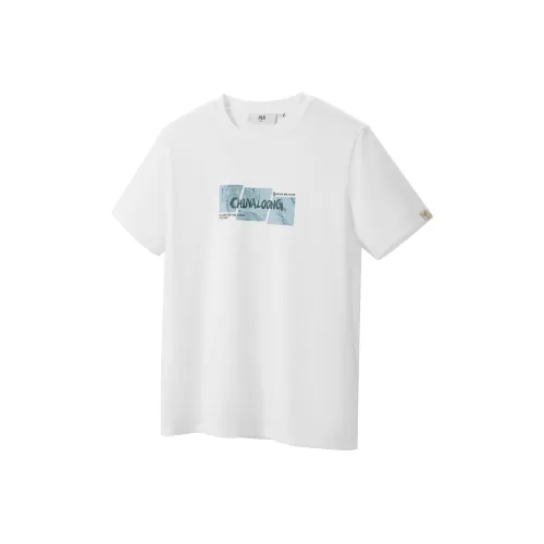 HLA T Shirts Men Bleached CD