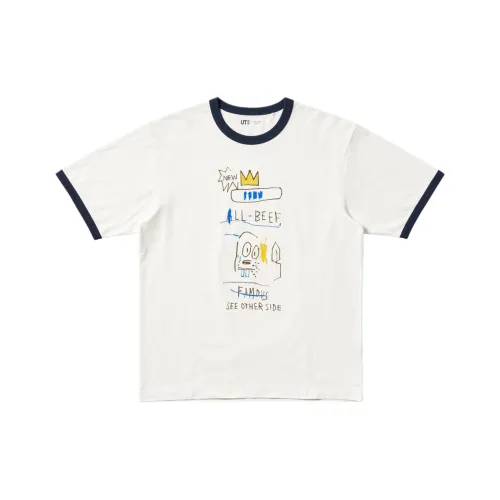 UNIQLO Basquiat Collaboration T Shirt Men's Ivory
