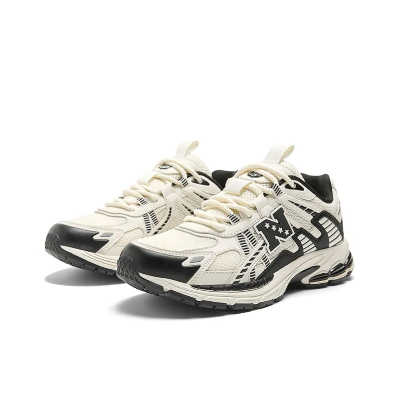 NFL Runner Low Top Casual City Commute Running Shoes Unisex Beige Black-2