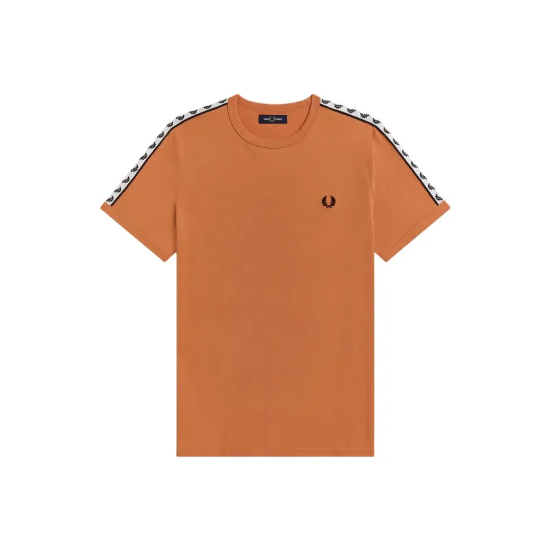 FRED PERRY T Shirt Men's Orange-0